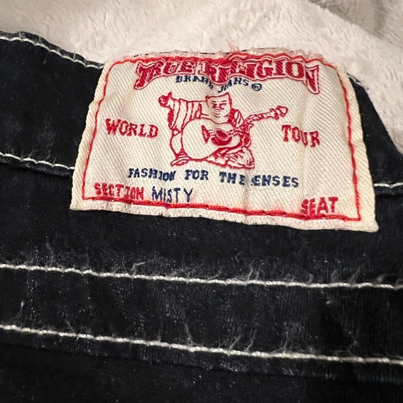 Vintage True Religion cropped jeans new without tags size 30 - Picture 3 of 3